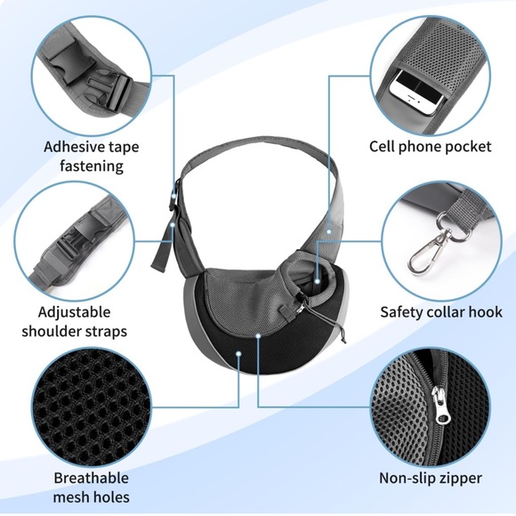 YUDODO Pet Dog, cats Sling - Picture 7 of 12